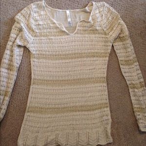 Cute champagne lightweight shirt