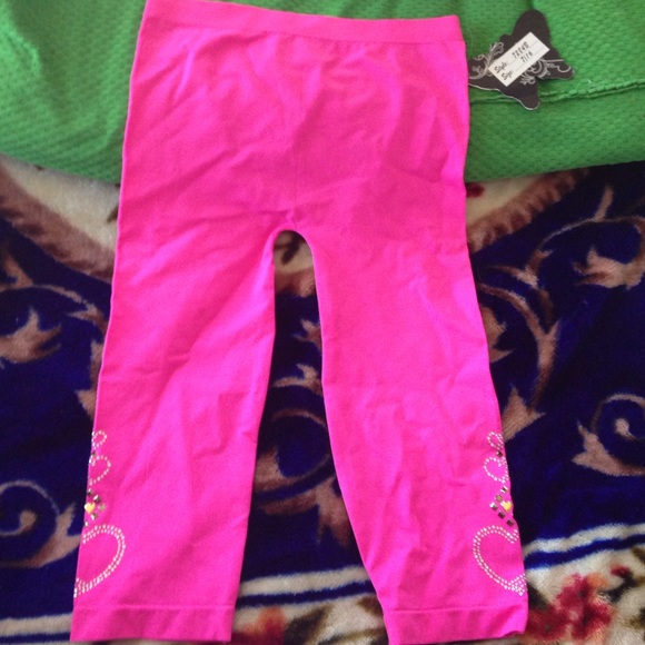 Pink leggings