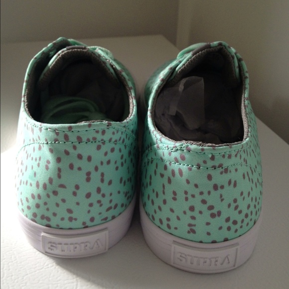 ✖Sold✖ SUPRA Mint Chocolate Chip Wrap Sneakers - Picture 4 of 4