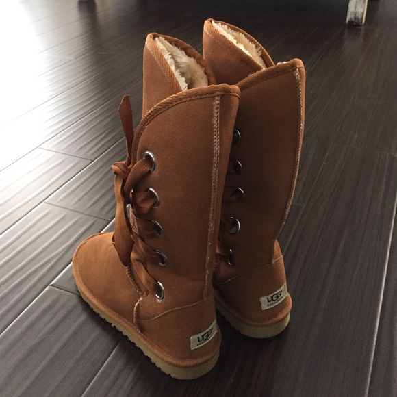 SOLD NOT FOR SALE Lace up UGGs