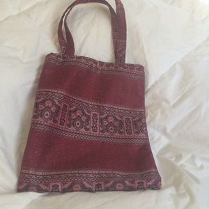 REFINERY Bohemian fabric handbag