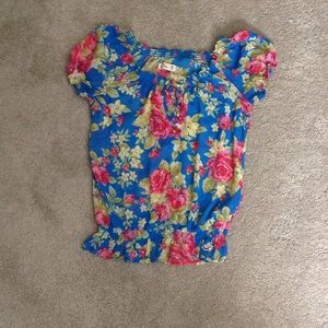 Hollister Floral Top