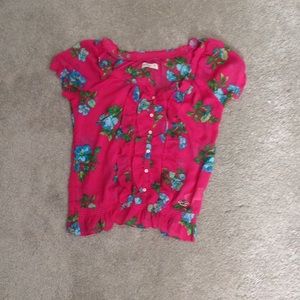 Hollister Floral Top