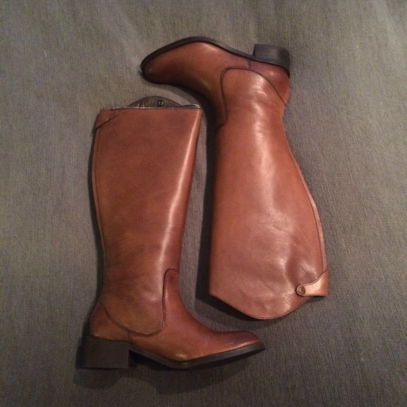 Seychelles Boots - NWT Seychelles Event Leather Riding Boots Cognac