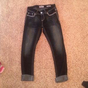 Dark washed jeans