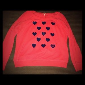 VICTORIA SECRET 💙❤️heart sweater top
