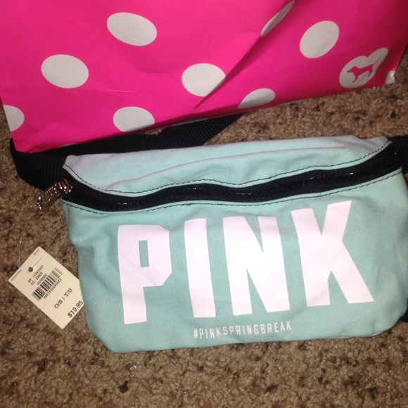 NWT PINK fanny pack and sunglasses