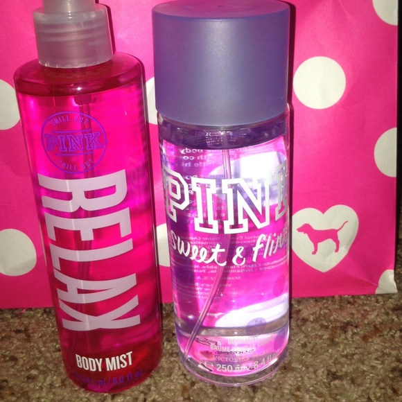 PINK body mist