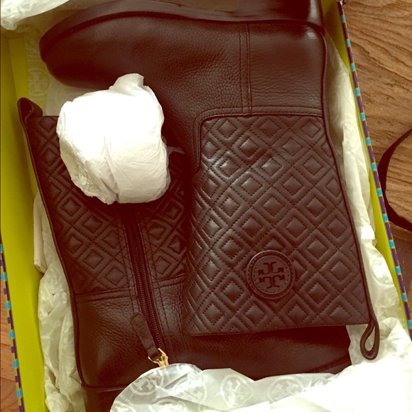Tory Burch black boots