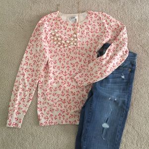 Anchor crewneck sweater