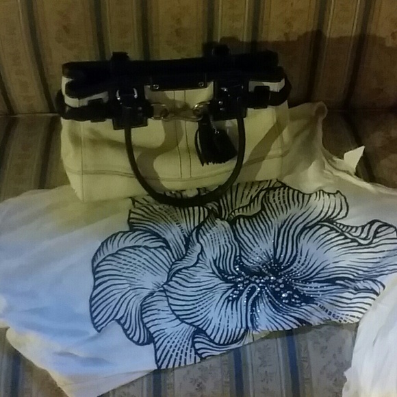 Coach bag and body central top BUNDLE