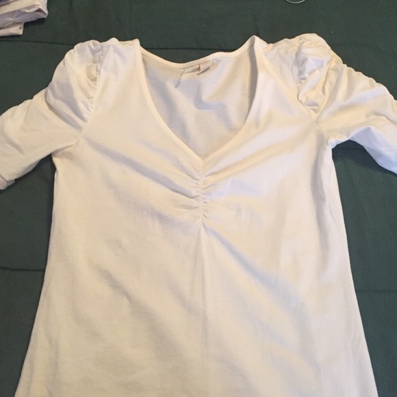 White casual shirt