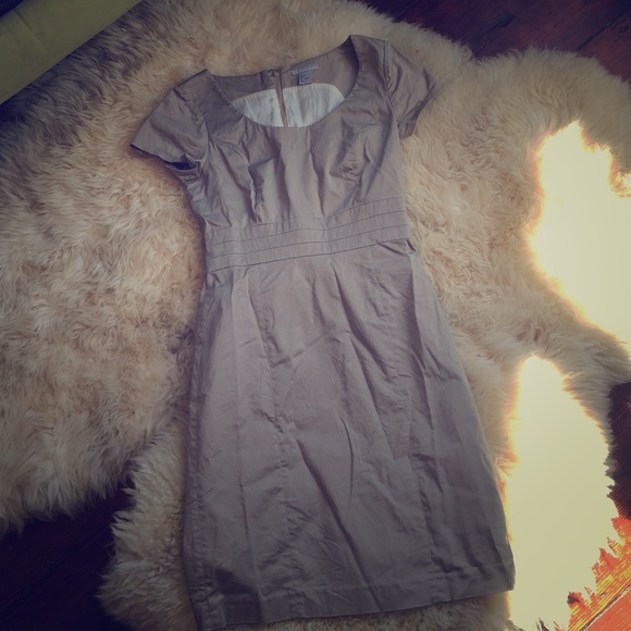 H&M SIze 6 Professional Khaki Dress