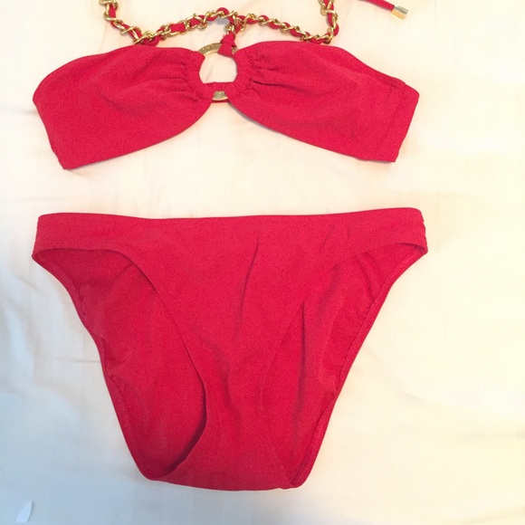 Michael Kors Logo Chain Bikini