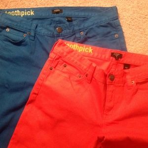 💐J.crew toothpick jeans💐