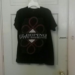 Sleeping With Sirens band tee Womens L/XL