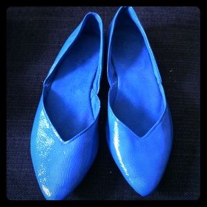 Be Bright! blue ALDO flats 💙💙