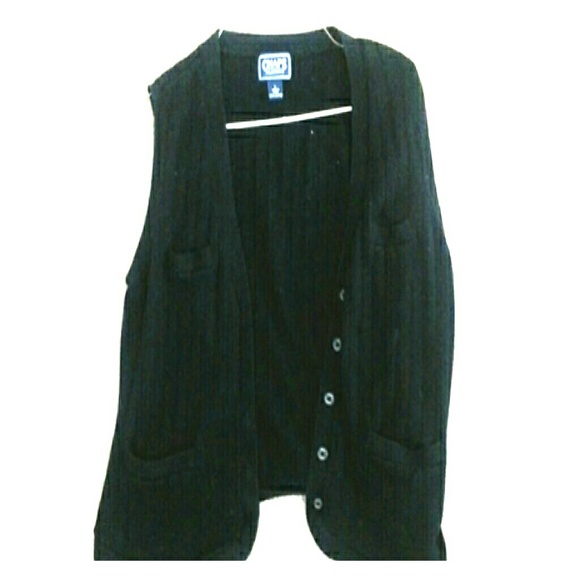 Chaps black vest