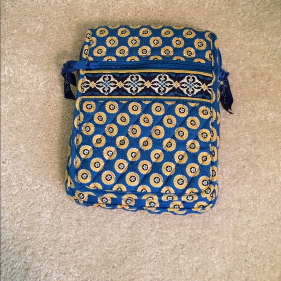 old Vera Bradley print cross body purse - Picture 1 of 3