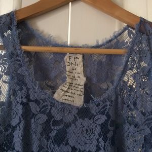 Free People lace slip