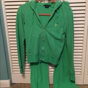 Polo Ralph Lauren Jacket/Lounge Pants Bundle