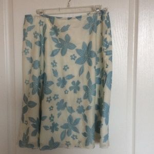 Beautiful flower skirt