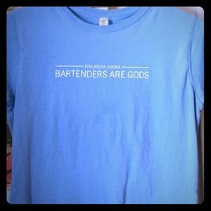 Nwot: ☆Bartenders are gods☆ tee