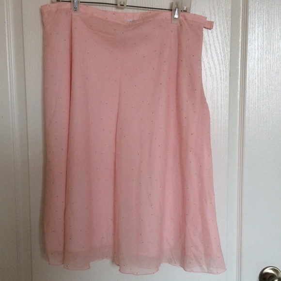 Light pink skirt