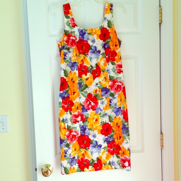 Flower sun dress