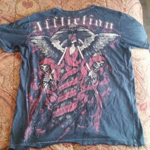 Mens affliction shirt