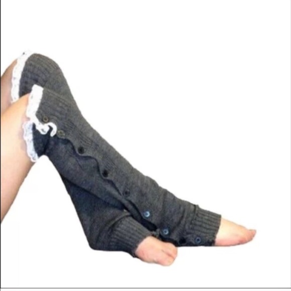 NEW Crochet lace leg warmers $13& less must bundle - Picture 3 of 3