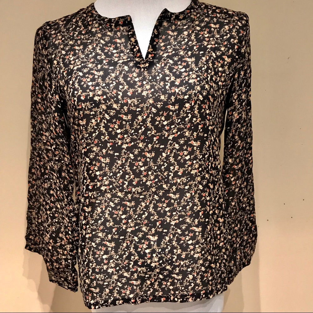 🆕 Chiffon Top Floral Print