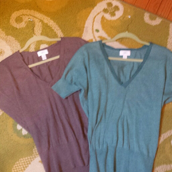 *bundle* 2 LOFT 3/4 sleeved sweaters