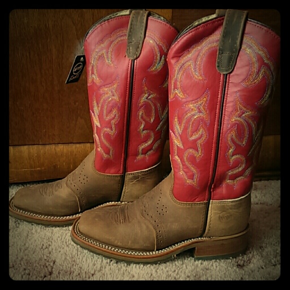 Red Cowboy Boots