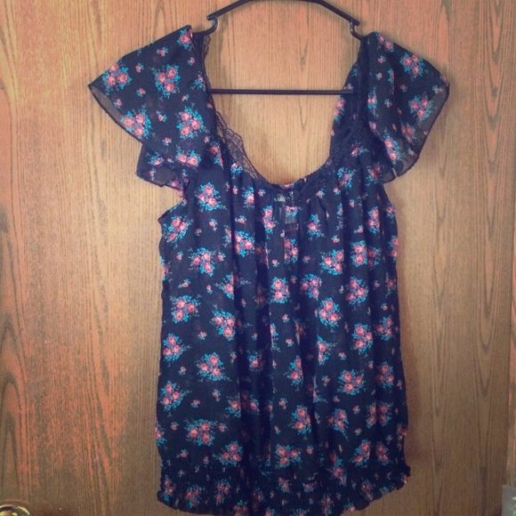 Floral blouse