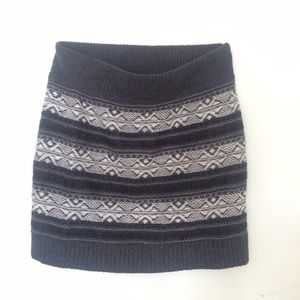 Knit Winter Sweater Skirt