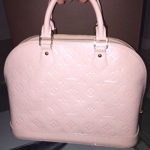 Authentic Louis Vuitton alma Pm MV rose Angelique