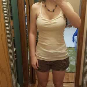 MASSIMO white/cream tank top