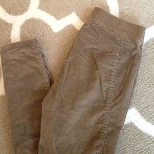 BDG Tan courdoroy leggings