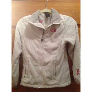 White Northface Jacket