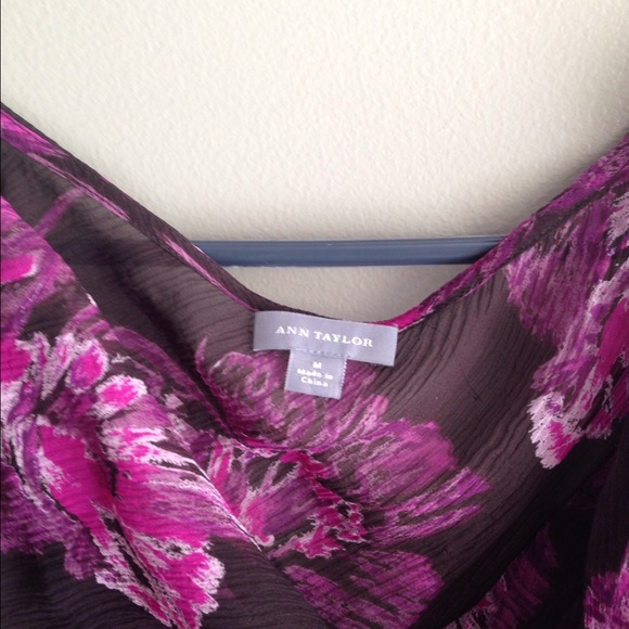 Anne Taylor Silk Blouse - Picture 3 of 3