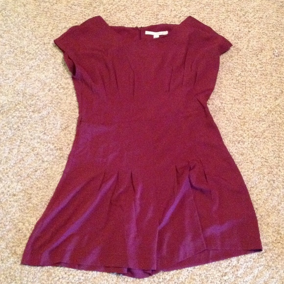 Pleated Romper LC Lauren Conrad Collection