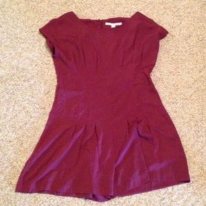 Pleated Romper LC Lauren Conrad Collection