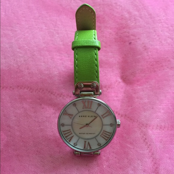 Green Anne Klein watch