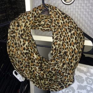Cheetah infinity scarf