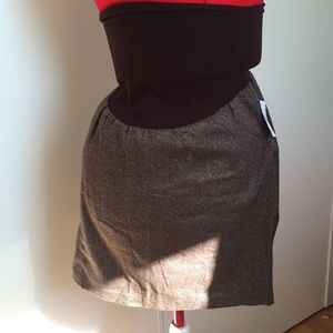 Motherhood maternity brown skirt
