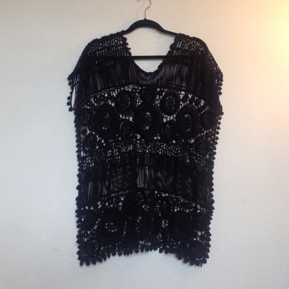 Black Cutout Top
