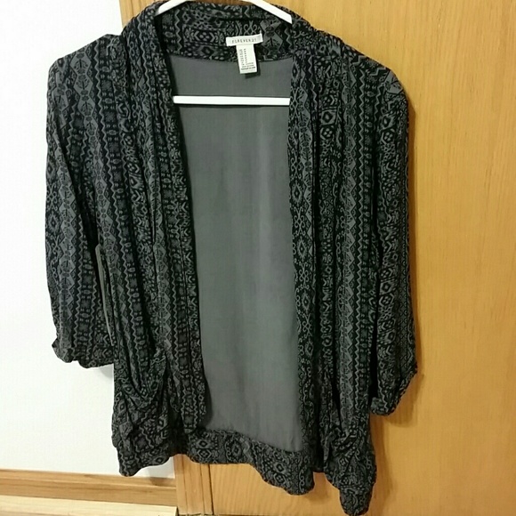 Printed Cardigan