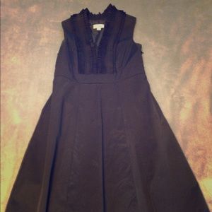 Merona Black Ruffle Dress