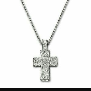 Swarovski Crystal Cross Necklace